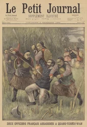 Tötung von zwei französischen Marineoffizieren in Guangzhouwan, China