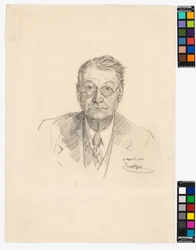 Selbstporträt Josef Engelhart