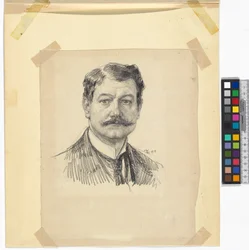 Selbstporträt Josef Engelhart 1914