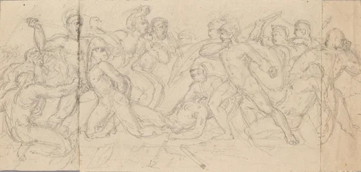 Klassische Kampfszene