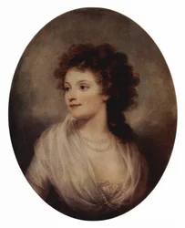 Porträt von Charlotte Bach Mannteufel