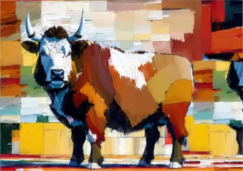 Tiere: Hereford-Rind 2