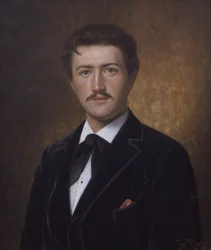 Josef Suk (1874-1935) im Alter von 21 Jahren