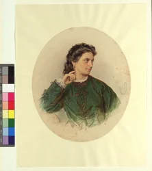 Karoline (?) Jagemann, Schwester des Malers Ferdinand Jagemann.