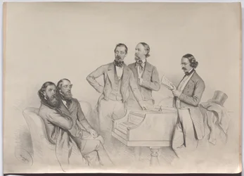 Österreichische Komponisten; Heinrich Proch, Franz von Suppé, Karl Binder, Anton Emil Titl, Anton Maria Storch