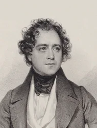 Porträt des Komponisten Johann Vesque von Püttlingen 1803-1883, 1838