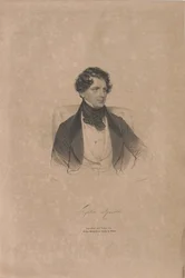 Porträt des Opernsängers Agostino Rovere 1804-1865, 1839