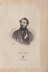 Porträt des Opernsängers Napoleone Moriani 1808-1878, 1840