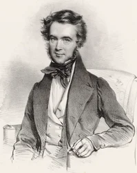 Porträt des Geigers und Komponisten Karol Lipiński 1790-1861, 1837