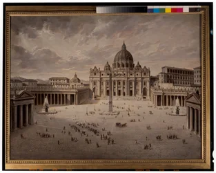 Petersplatz & Blick auf das Forum in Rom