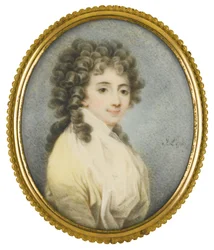 Porträt der Gräfin Zofia Potocka-Witt 1760-1822, zweite Hälfte des 18. Jahrhunderts