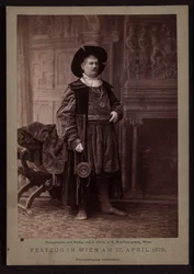 Johann Sigl, Buchbindermeister beim Makartfestzug 1879