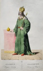 Albert der Großmütige 1397-1439, König von Ungarn und Kroatien, 1828