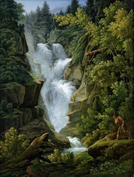 Wasserfall im Berner Oberland, 1796