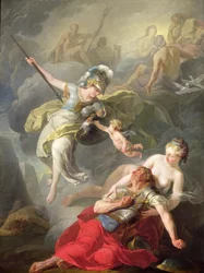 Kampf zwischen Minerva und Mars, 1771