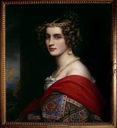 Porträt von Amalie von Schintling