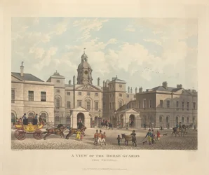 Ein Blick auf Horse Guards von Whitehall