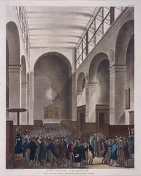 Börse, Bartholomew Lane, London, 1809