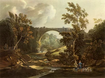 Der Tanfield-Bogen im Jahr 1804, 1945