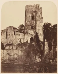 Fountains Abbey. Die Kirche und das Kapitelhaus