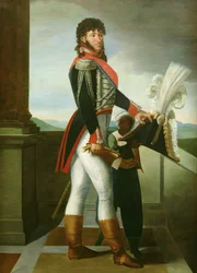Joachim Murat (1767-1815) in der Uniform eines Obersts der Garde, 1813