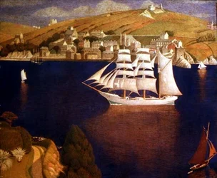 Fowey-Mündung, Cornwall