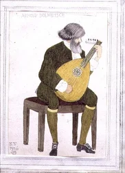 Porträt von Arnold Dolmetsch