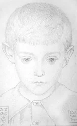 Porträt eines jungen Jungen (ESA im Alter von 7 Jahren)