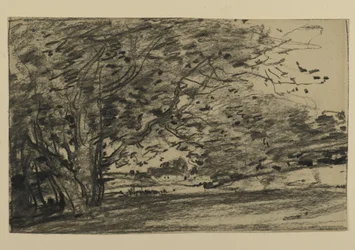 Studie von Bäumen, 1870