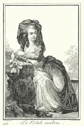 Die moderne Vestalin (Stich)