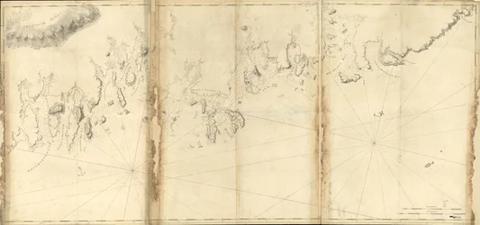 Küste von Maine von Moose Cove bis Gouldsboro Bay