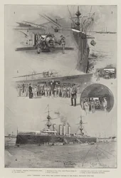 HMS Terrible, 14.220 Tonnen, der größte Kreuzer der Welt, Vorbereitung auf den Krieg