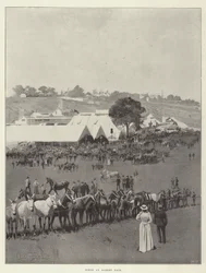 Szene auf der Barnet-Messe