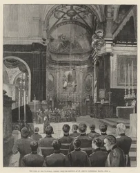 Der Verlust der Victoria, feierlicher Requiem-Gottesdienst in der St. John