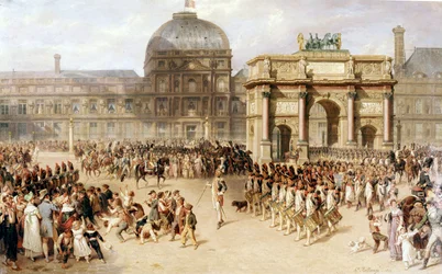 Ein Tag der Überprüfung unter dem Imperium (1810). 1862