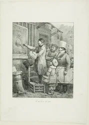 Wie schön sind die Künste, aus Croquis Lithographiques...1823