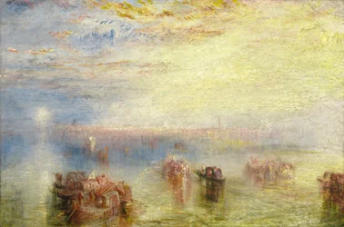 Anfahrt auf Venedig