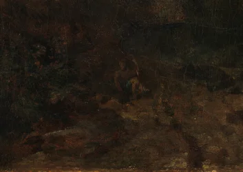Detail der Ben Lomond Berge, Schottland: Der Reisende - Vide Ossians Krieg von Caros, ca. 1799-1800