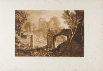 Osttor, Winchelsea, Platte 67 aus Liber Studiorum