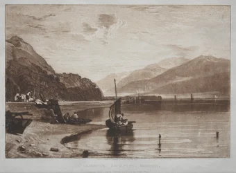 Liber Studiorum: Anleger von Inverary, Loch Fyne, am Morgen
