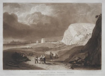 Liber Studiorum: Martello-Türme, nahe Bexhill, Sussex