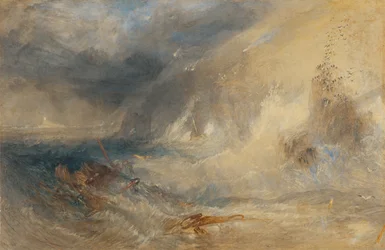 Longships-Leuchtturm, Land’s End, ca. 1834-35