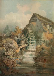 Marford Mill, Denbighshire, ca. 1795