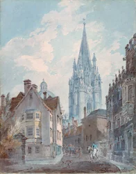 Oxford: St. Marys von Oriel Lane