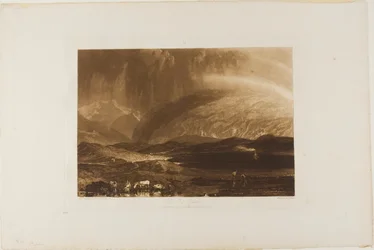 Torfmoor, Schottland, Tafel 45 aus Liber Studiorum