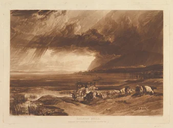 Solway Moss Liber Studiorum, Teil XI, Platte 52, 1. Januar 1816