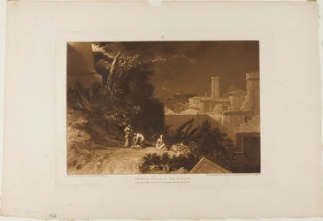 Die zehnte Plage Ägyptens, Platte 61 aus Liber Studiorum