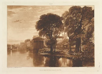 Die Nische, Isleworth Liber Studiorum, Teil XIII, Platte 63, 1. Januar 1819