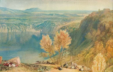 Der See von Nemi, 1909