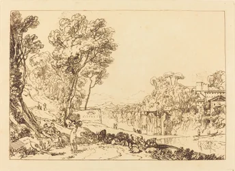 Die Frau und Tamburin